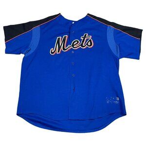 Majestic Athletic New York Mets‎ Stitched Multicolor Jersey Adult 2XL